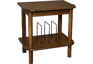 SOUNDMASTER, Soundmaster Sf510 Wood Table FOR Nr513 - Hifi-Möbel (Nussbaum), Soundmaster Sf510 Wood Table FOR Nr513 - Hifi-Möbel (Nussbaum)