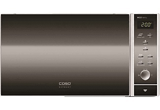 Caso, Caso Mg25 Menu Silver - Mikrowelle mit Grillfunktion (Edelstahl), Caso MG25 Ceramic Menu Mikrowelle