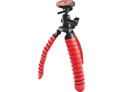 ISY, ISY Itt-750 Tripod 30Cm - Stativ (Rot), ISY ITT-750 TRIPOD 30CM - Stativ,