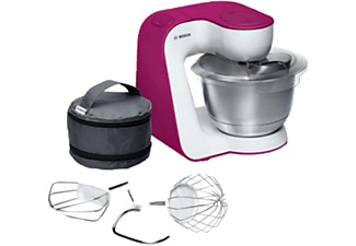 Bosch, Bosch StartLine Mum54P00 Küchenmaschine, Bosch Küchenmaschine MUM54P00 Weinrot/Weiss