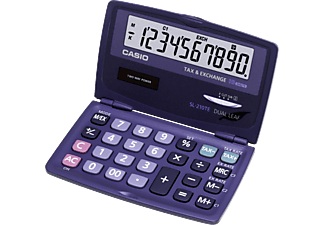 Casio, CASIO Taschenrechner SL-210TE SL-210TE Solar, 10-stellig dunkelblau, Casio Taschenrechner SL-210TE, Solar, 10-stellig, dunkelblau, SL-210TE