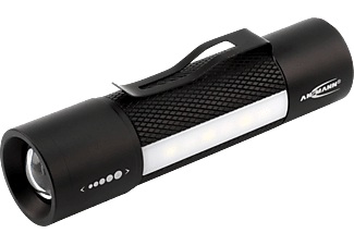 Ansmann, Ansmann Future Multi 3In1 - Multifunktionsleuchte (Schwarz), Ansmann Future Multi 3in1 LED Taschenlampe mit Gürtelclip batteriebetrieben 180 lm 183 g