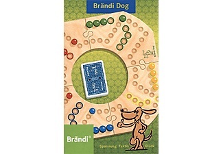 STIFTUNG BRÄNDI, Stiftung Brändi Dog 6-er Set - Brettspiel (Mehrfarbig), Brändi Dog 6er Set