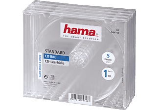 HAMA, Hama CD-Doppel-Leerhülle Standard - CD-Leerhüllen (Transparent), HAMA CD-Doppel-Leerhülle Standard - CD-Leerhülle (Transparent)