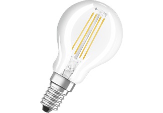 Osram, Osram LED Base Fil40 - LED-Lampe/Glühbirne, OSRAM 3er-Set LED PROMO 4-W-Filament-LED-Tropfenlampe E14, warmweiß, klar
