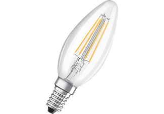 Osram, Osram LED Base Fil40 - LED-Lampe/Glühbirne, OSRAM 3er-Set LED PROMO 4-W-Filament-LED-Kerzenlampe E14, warmweiß, klar