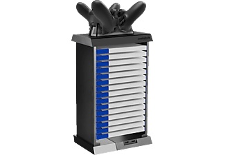 SNAKEBYTE, Snakebyte PS4 Charge Tower Pro - Zubehör für PS4 (Schwarz), Snakebyte USB-Ladegerät »Snakebyte PS4 Charge:Tower Pro«, inklusive Ladeschale für 2 Dualshock-Controller