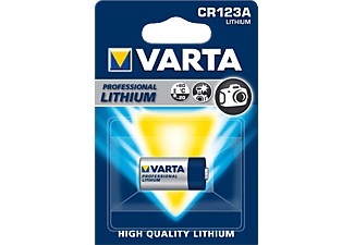 Varta, Varta Lithium - Batterie (Silber/Blau), VARTA Lithium Batterie CR123A, 1600 mAh, 3 V