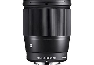 Sigma, Sigma 16mm F1 4 DC DN Contemporary (Sony E-Mount) Objektiv, SIGMA Contemporary SO-AF 16mm F1.4 DC DN - Festbrennweite(Sony E-Mount, APS-C)
