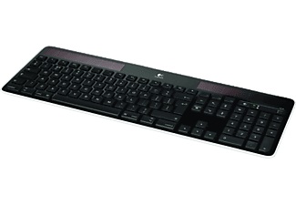 Logitech, Logitech K750 Solar Keyboard Black - Tastatur, Logitech K750 Solar Keyboard Black - Tastatur (Schwarz)
