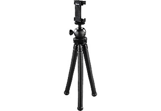 HAMA, Hama 4605 Flexpro Black - Stativ (Schwarz), HAMA 4605 FLEXPRO BLACK - Stativ, Aluminium