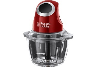 RUSSELL HOBBS, Russell Hobbs Desire - Zerkleinerer (Rot/Schwarz), Russell Hobbs Desire 24660-56 Mini-Zerkleinerer rot