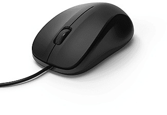 HAMA, Hama MC-300 USB-Maus Optisch Schwarz, hama 00182606 Optische 3-Tasten-Maus MC-300, kabelgebunden, Schwarz