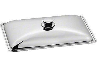 MIELE, Miele HBD 60-22 Bräterdeckel - Bräterdeckel (Edelstahl), Miele Pfannendeckel HBD60-22 39 cm, Silber