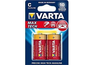 Varta Max Tech C - Batterien (Rot)