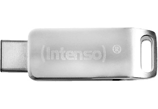 Intenso, Intenso cMobile Line - USB-Zusatzspeicher (32 GB, Silber), Intenso USB-Stick Type C, 32GB, USB 3.0, 3536480