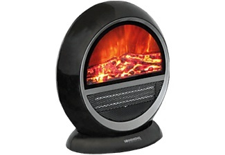 Sonnenkoenig Mala - Elektrokamin - 750 / 1500 W - Schw - Sonnenkönig Mala (Schwarz)
