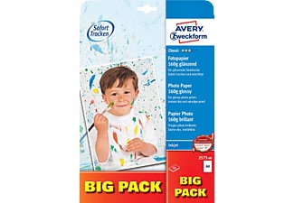 ZWECKFORM, Zweckform 2573-60 Classic Inkjet A4 160G -, Avery Zweckform InkJet Fotopapier, A4, 160g, glossy, weiss, 2573-60, (60 Blatt)