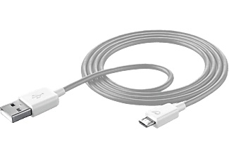 CELLULAR LINE, Cellular Line USB zu Micro-USB Datenkabel - cellularline USB zu Micro-USB Datenkabel (Weiss), CELLULAR LINE USB zu Micro-USB Datenkabel - (Weiss)