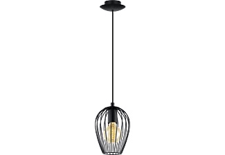 Eglo, Eglo Newtown Pendant Small Black -, EGLO Leuchten Pendelleuchte NEWTOWN 1x E27, 16 cm