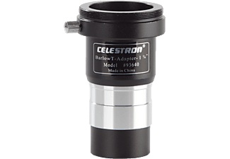 Celestron, Celestron T-Adapter/Barlow Linse 1-1/4´´ mit T-2 Gewinde - (Schwarz, weiss), Celestron, Okulare + Zubehör, Celestron Barlow T-Adapter 2x 1.25
