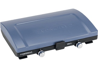 CAMPING GAZ, Camping GAZ 200 S - 2-Flammkocher (Blau/Schwarz), Campingaz Gaskocher »200 Serie«, Stahl