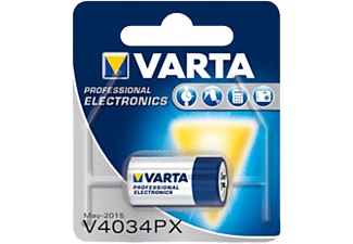 Varta, Lithium Batterie V4034PX/4LR44, 6V - 1 Stück, Varta Knopfzelle V4034PX/ 4LR44 1 Stück