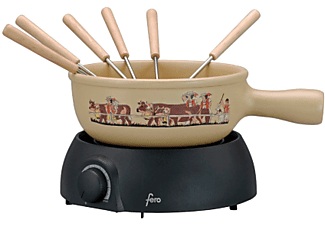 FERO, Fero 8212 - Fondue & Fondue-Chinoise (Schwarz/Braun), Fero 8212 - Fondue & Fondue-Chinoise (Schwarz/Braun)