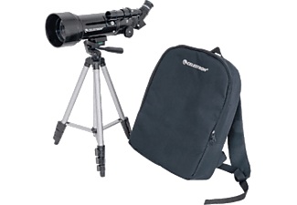 Celestron, Celestron Travel Scope 70 Refraktor Teleskop, Celestron Travel Scope 70 - Teleskop (Schwarz)