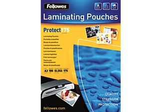 Fellowes, Fellowes Folientasche - Karten-Laminierfolie (Transparent), FELLOWES Schutzfolie »A3«, (100 St.)