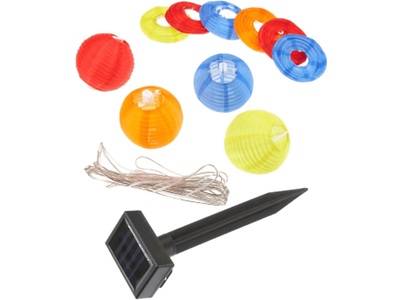 Star Trading, Star Trading Trading Festival LED Solar -, STAR TRADING Solar Lichterkette Festival 12.477-14 LED 2,7m