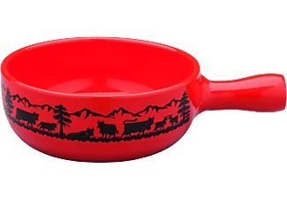 Ttm, TTM 800.079 - Caquelon für Fondue (Rot), 