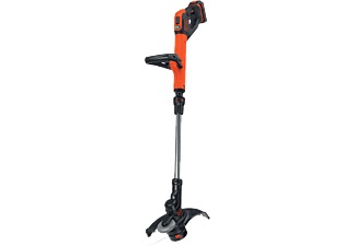 Black&Decker, Black+Decker Stc1820Pc - Rasentrimmer (Orange, schwarz), Black&Decker 18V AFS Akku-Rasentrimmer 28cm mit Akku