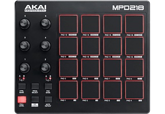 AKAI, Akai Mpd218 - USB Midi Pad Controller (Schwarz), Akai Controller MPD218