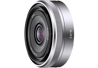 Sony, Sony Sel16F28 E-Mount 16mm F2.8 Objektiv, SONY, Sony E-Bajonett, Sony E-Mount APSC 16mm F2.8 Pancake, Produkte & Wohnen
