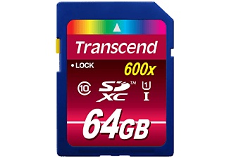 Transcend, Transcend Ultimate SDXC-Karte 64 GB Class 10, UHS-I, Transcend Ultimate SDXC-Karte Industrial 64 GB Class 10, UHS-I