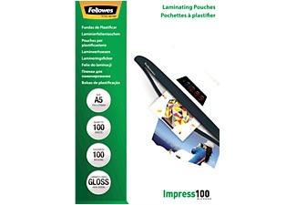 Fellowes, Fellowes A5 Laminierfolie - 100 Mikron, FELLOWES Laminiertasche A5 5351002 glanz, 100my 100 Stk