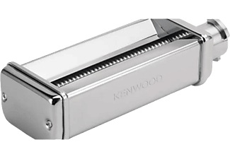 Kenwood, Kenwood Kax983Me + Kat001Me - Trenette Schneideinsatz + Adapter für Niedertourenanschluss (Silber), Kenwood KAX983ME Pasta Vorsatz Trenette