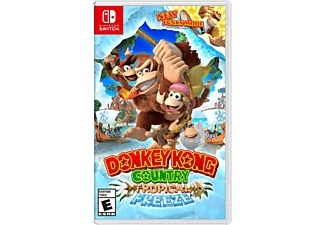 Nintendo, Nintendo Switch - Donkey Kong Country: Tropical Freeze (D) Box, Donkey Kong Country: Tropical Freeze - Nintendo Switch -