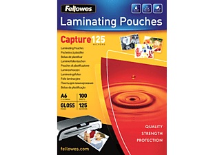 Fellowes, Fellowes Laminating Pouches A6 100Pcs -, FELLOWES Laminiertasche A6 5307201 glanz, 125my 100 Stk