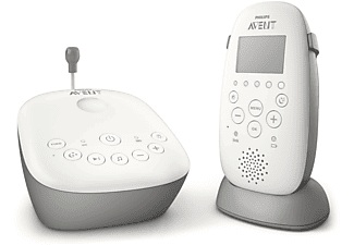 Philips, Philips Avent Smart-Eco mit Sternenhimmel-Projektor Scd733/26 Babyphone, PHILIPS AVENT Avent DECT SCD 733/26 - Babyphone (Weiss)