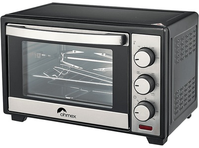 Ohmex Ovn-2525 - Minibackofen (Silber/Schwarz)