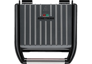RUSSELL HOBBS, Russell Hobbs Steel Family - Kontaktgrill (Grau), George Foreman 25041-56 Steel Family Fitnesgrill Grau