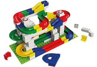 Hubelino Bahnelemente Set (55 teilig) - Bausteine (Mehrfarbig)