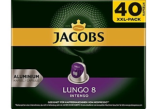 JACOBS, Jacobs Lungo 8 Intenso - Kaffeekapseln, Jacobs Lungo 8 Intenso Kapsel Big Pack 40 St.