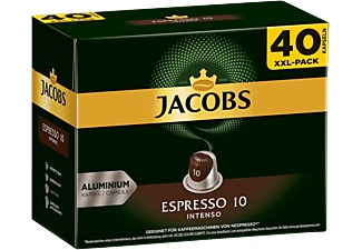 JACOBS, Jacobs Espresso 10 Intenso - Kaffeekapseln, Jacobs Kaffeekapseln Espresso 10 Intenso 40 Stück