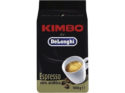 KIMBO, Kimbo Arabica 1.0Kg - Kaffeebohnen, De'Longhi Kimbo for De'Longhi 100% Arabica 1kg DLSC613