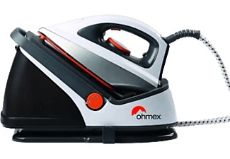 Ohmex, Ohmex Sti-7990 - Dampfbügelstation (Weiss/Schwarz/Grau), OHMEX, REINIGEN UND BÜGELN, Dampfstation mit professionneler Bügeleis, Produkte & Wohnen, Household & Kitchen, Bügeln & Nähen, Bügeleisen
