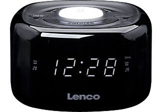 Lenco, Lenco Cr-12 - Radiowecker (Fm, Schwarz), Lenco Wecker