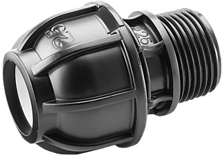 Kärcher, Kärcher 2.997-115.0 - Anschlussstück (Schwarz), Kärcher Rohrkupplung Anschlussstück 1